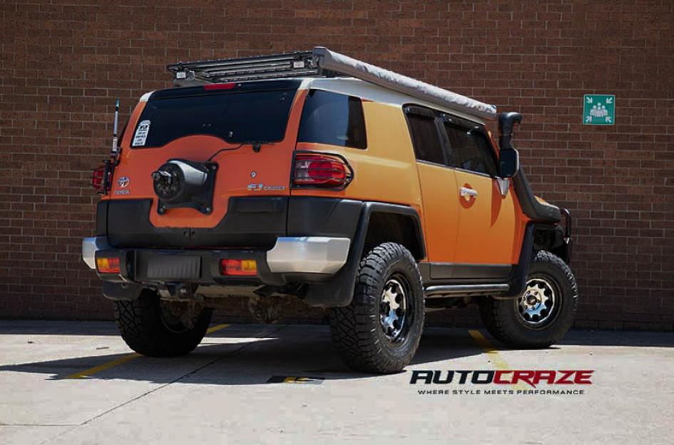 TOYOTA FJ CRUISER MO990 ROTARY GLOSS BLACK